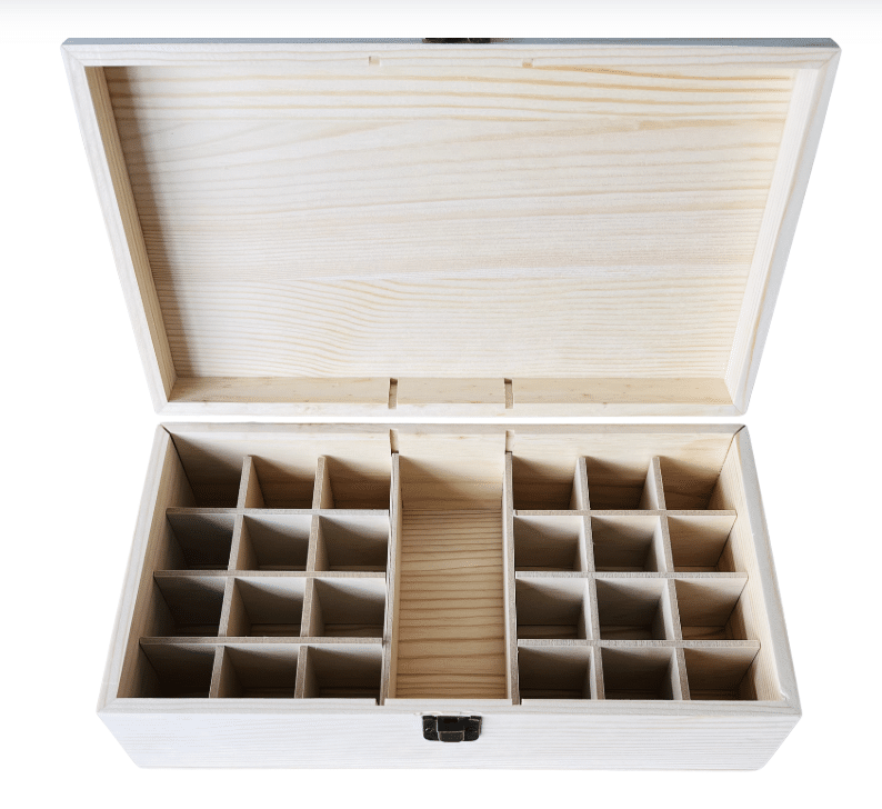 Boîte de rangement (aromathèque) Huiles essentielles (vide) – Image 3