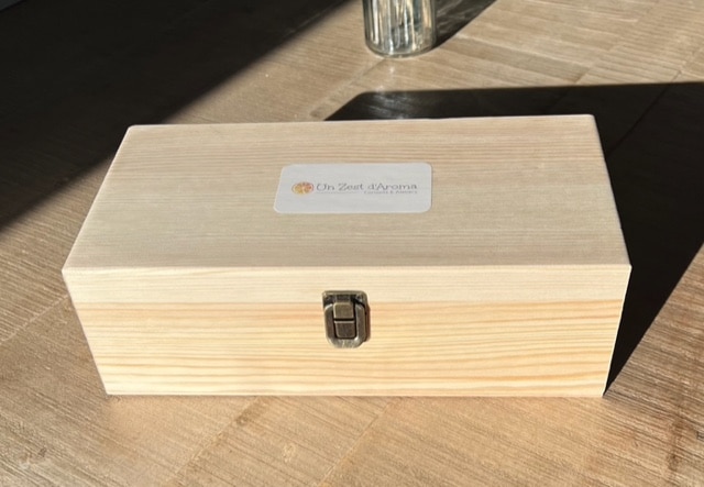 Boîte de rangement Huiles essentielles (vide)
